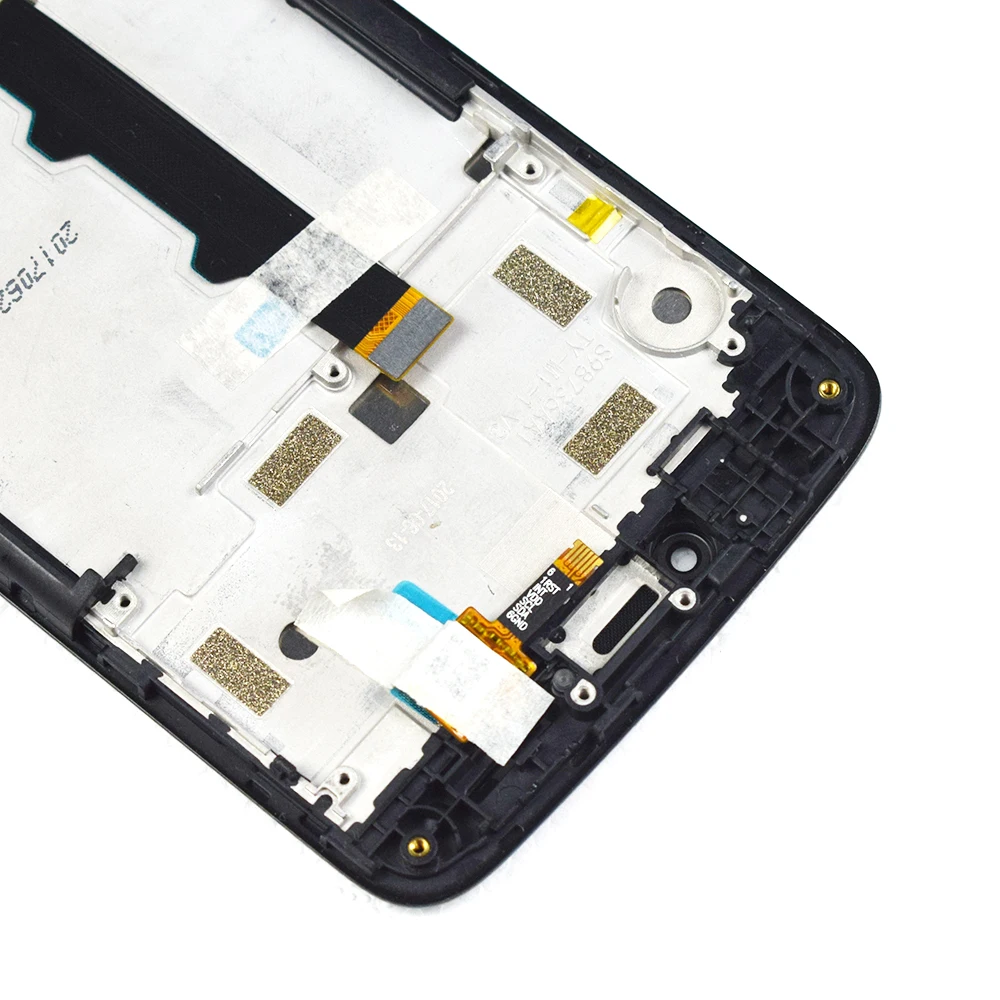 Ceny Nowy dla Motorola Moto C XT1754 XT1757 XT1755 XT1756 XT1758 XT1750 wyświetlacz LCD z ekranem dotykowym Digitizer ramki montażowej