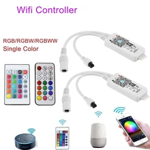 Magic Home RGB Led Wifi Controller RGBW RGBWW Bluetooth WiFi LED controller DC5V 12V 24V For 5050 2835 led strip Magic Home