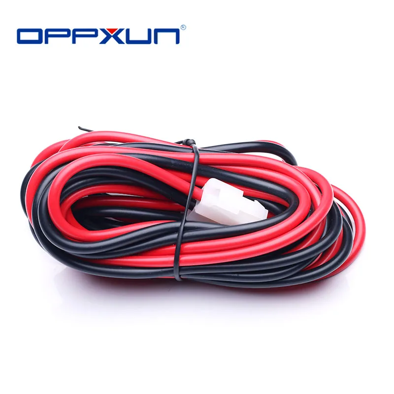 Кабель питания постоянного тока OPPXUN Т-образный штекер для Kenwood Yaesu Mobile Car Radio