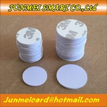 400 шт. RFID 125 кГц 20 мм T5577 Стикеры перезаписываемый клей монетные карты метки для копирования круглый ПВХ Материал для контроль доступа