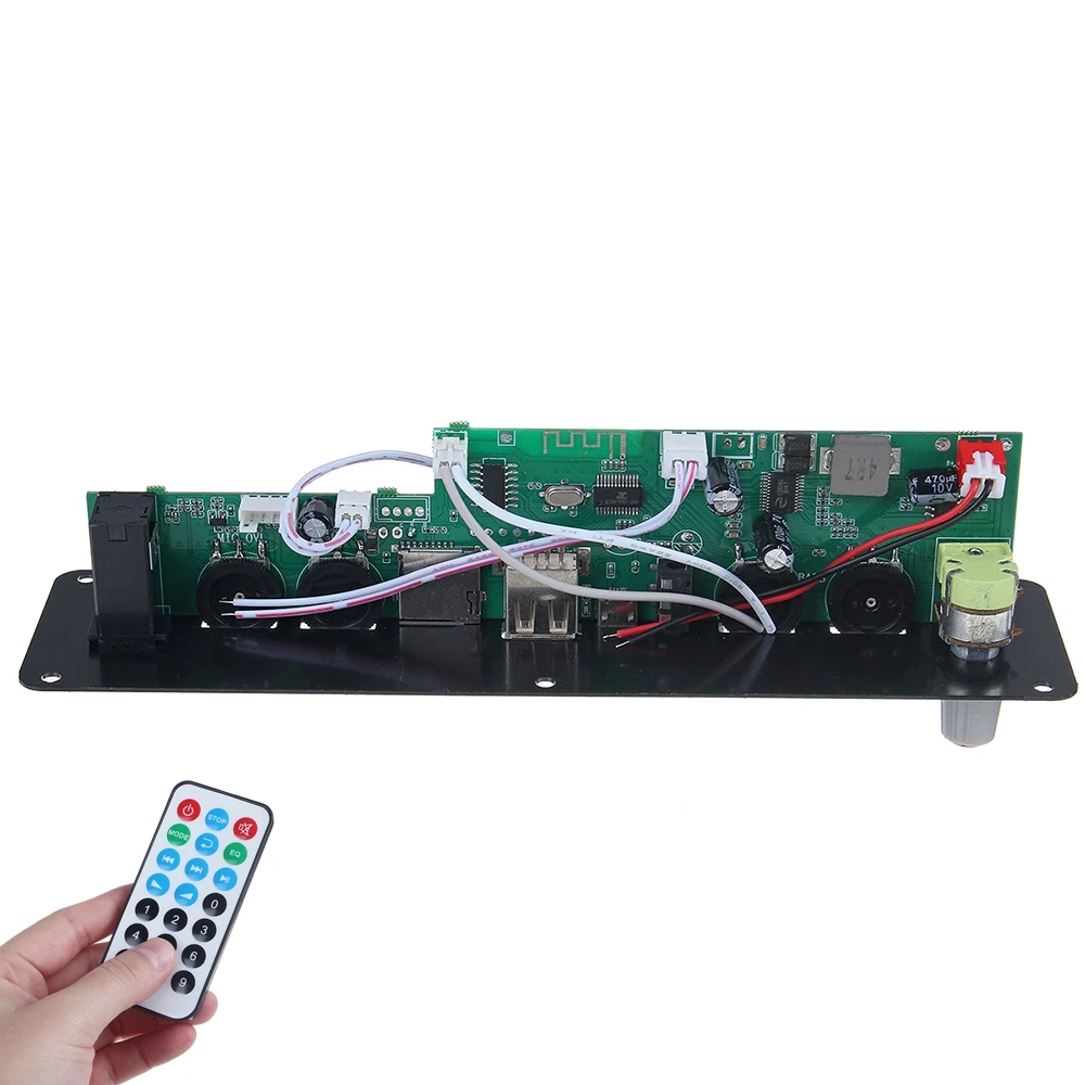  LEORY Power Amplifier Audio Decoder Board 3.7V/5V 20W bluetooth 5.0 Independent Reverberation Suppo