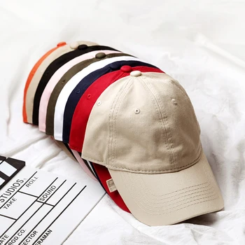 

SLCKTON Fashion 100% Cotton Hat Baseball Cap for Women and Men High-end Washed Cloth