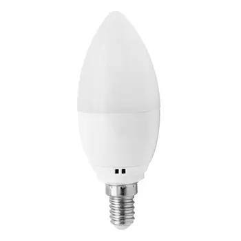 

Practical Smart WiFi Candle Bulb RGB LED Lamp Bulb Support for Home/IFTTT Smart Speaker Voice Control 6W Smart Light Bulb