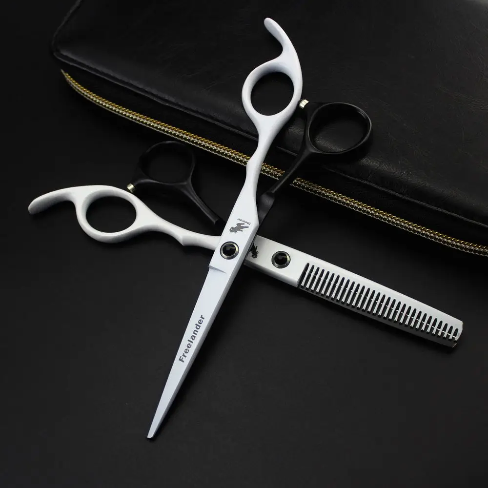 

6 " 440C Hairdressing Scissors Thinning Shears Cutting Scissors Professional Hair Scissors Barber Makas Hairstylist Shear