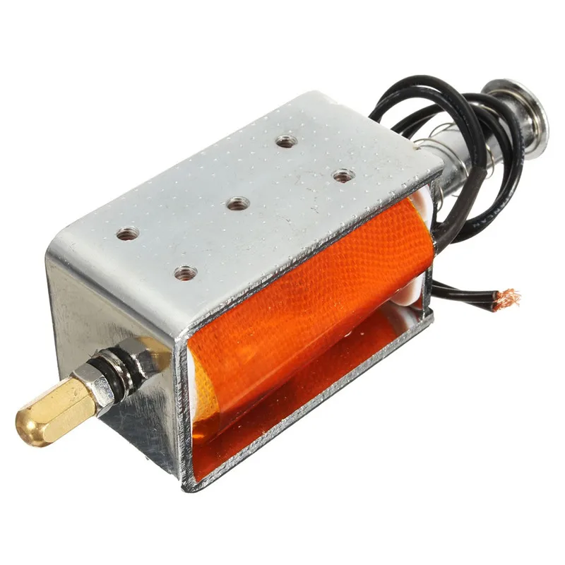 Electric 35mm Long-Stroke Push-Pull Solenoid DC12v Small Electromagnetic Electric Magnet afbeelding