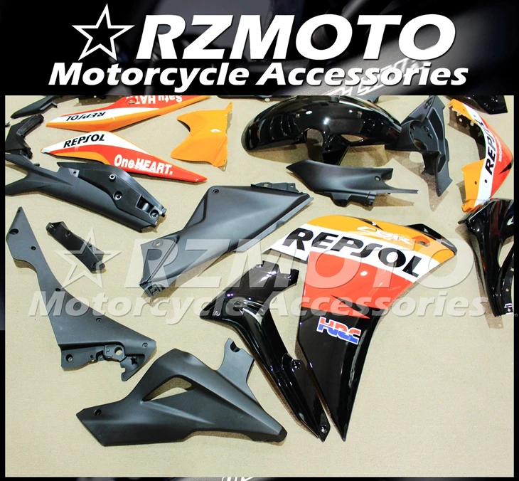 ABS мотоцикл обтекатель комплект для HONDA CBR250R 2011-2013 год кузов литья под давлением Магазин № 1230