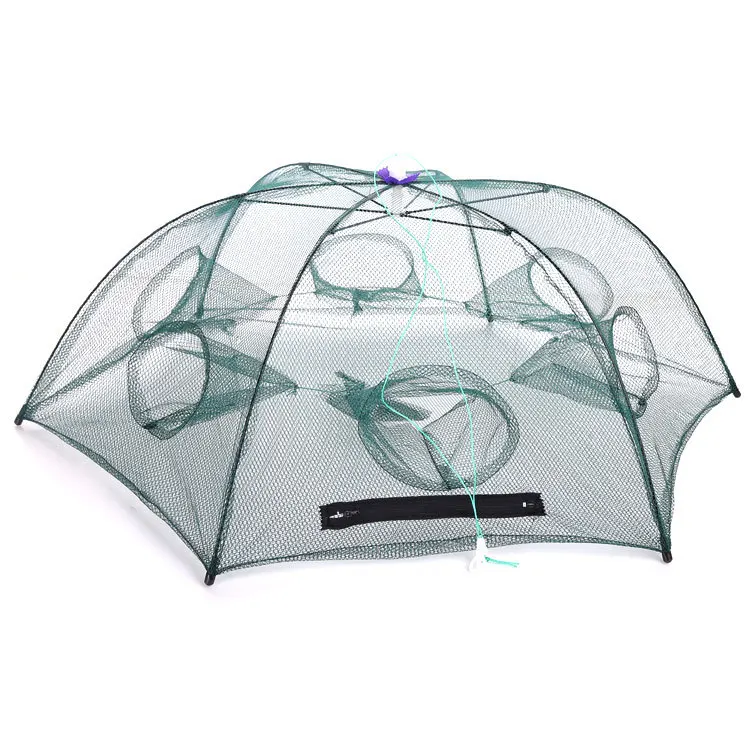 

Automatic Shrink Folding 6 Hole 8 Hole Umbrella Transport Network Shrimp Cage Fish Cage Lift Net Fishing Cage Fishnet