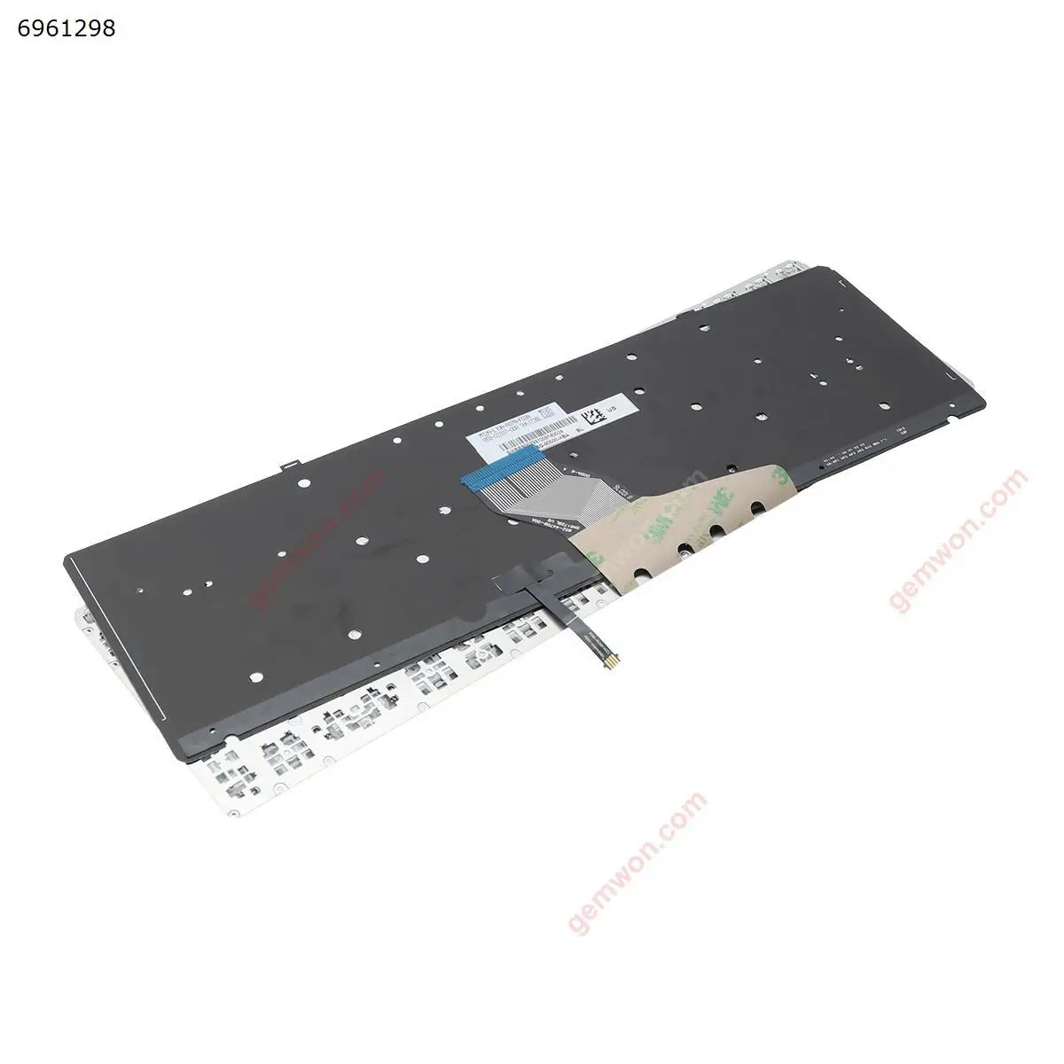 Teclado para Computador Portátil Novo Teclado com Retroiluminação sem Moldura para hp Espectro X360 15-ch 15-ch000 Teclado de substituição - Imagem 4