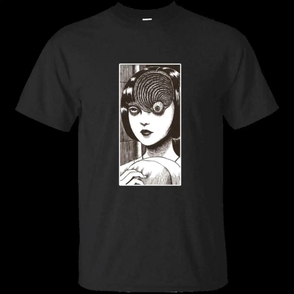 Uzumaki Junji Ito Japanese Horror Manga Anime T-Shirt For Fan S-3XL . |