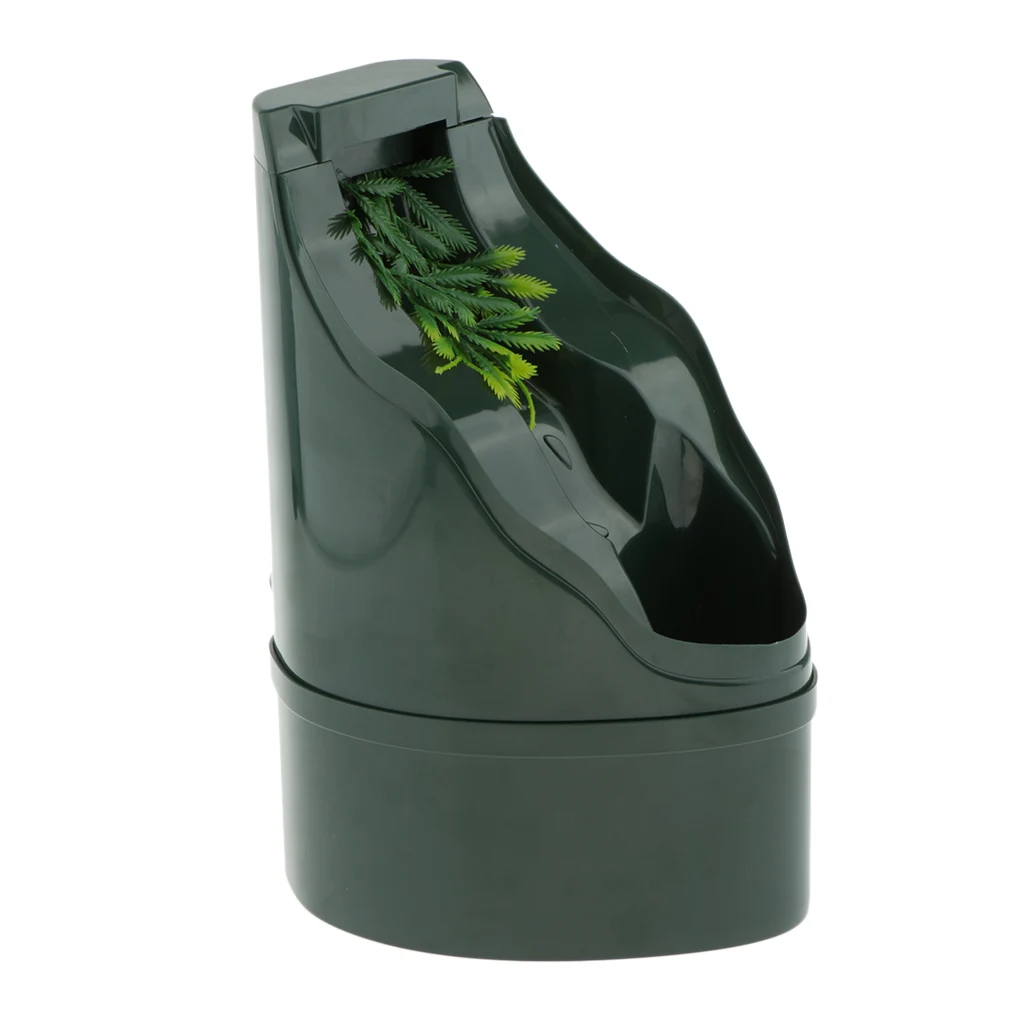 Reptile Drinking Water Fountain And Humidifier  Terrariums Easy To Clean