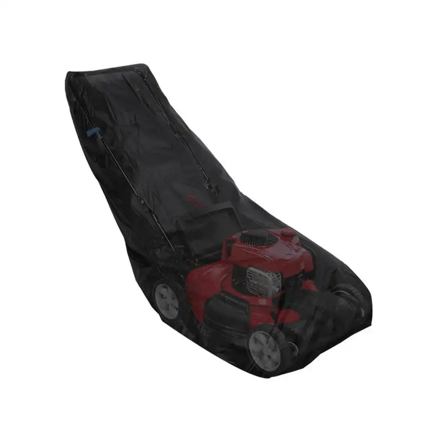 Foldable Waterproof Lawn Mower Cover Dustproof Weeding Machine Polyester Cover Polyester Dust Cover Protection
