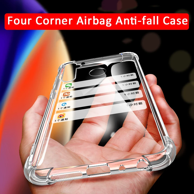 Air Cushion Shockproof Case on for Samsung Galaxy S20 Ultra S10 S9 S8 J4 J6 J8 A6 A8 Plus 2018 S10e 5G S7 Edge Bumper Back Cover | Мобильные