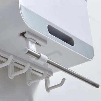 

Plastic Chopstick Holder Wall-mounted Drain Chopstick Cage Household Tableware Storage Multifunctional Chopstick Box,Coffee