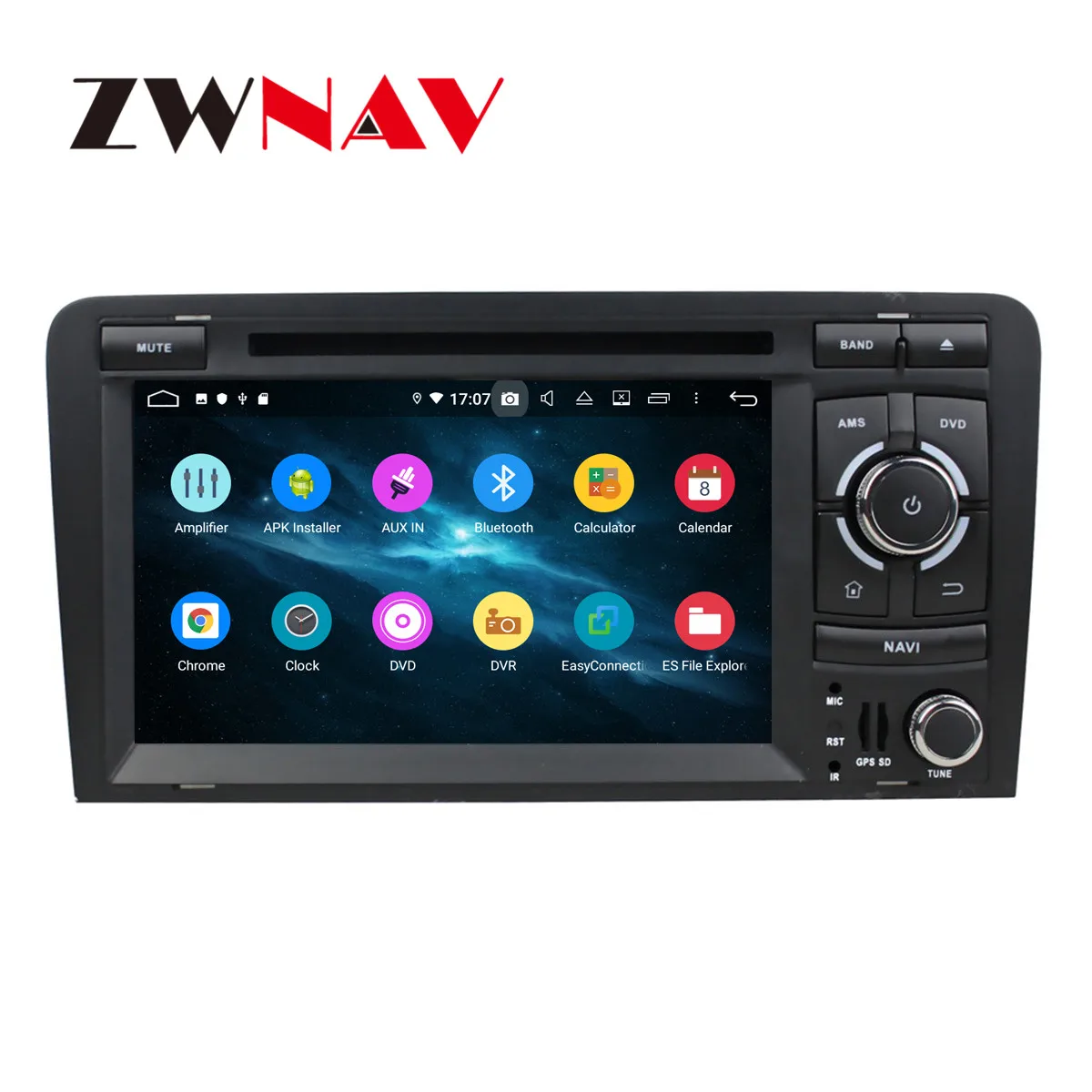 Android 9 4+ 64G DSP ips автомобильный dvd-плеер gps навигация для Audi A3 2006-2013 головное устройство мультимедийный Кассетный плеер рекордер