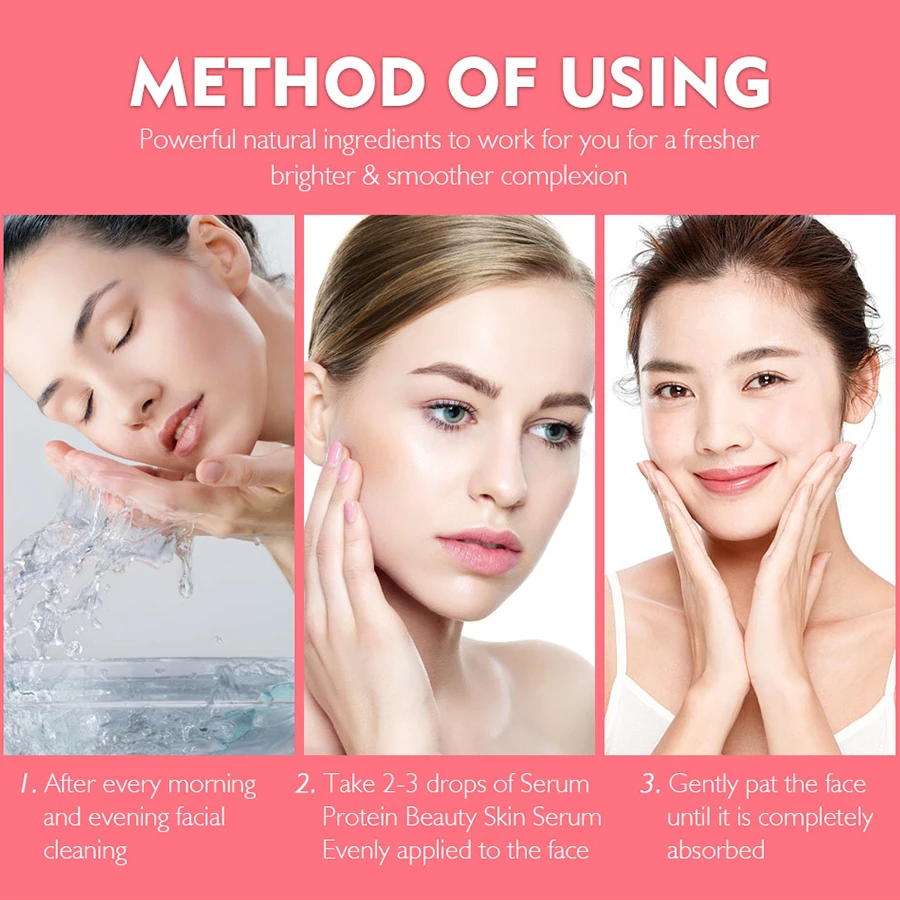 VIBRANT GLAMOUR Facial Essence100 authentic Moisturizing Anti Wrinkle Face Serum Whitening Anti allergy Deep Hydration SkinCare 2