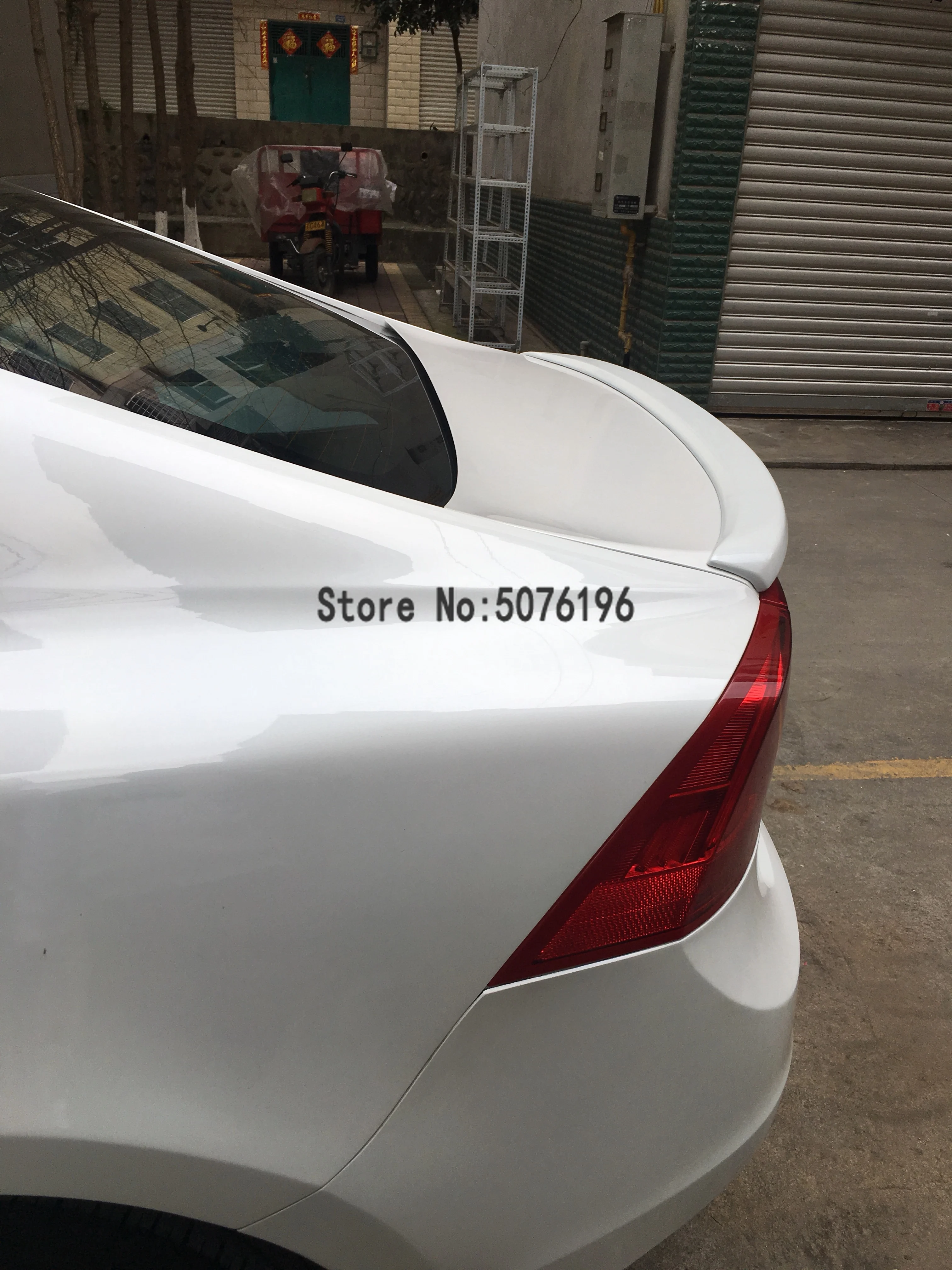 Спойлер для VOLVO S60 S60L-, спойлер для VOLVO S60 S60L, высококачественный АБС-пластик, задний спойлер для автомобиля