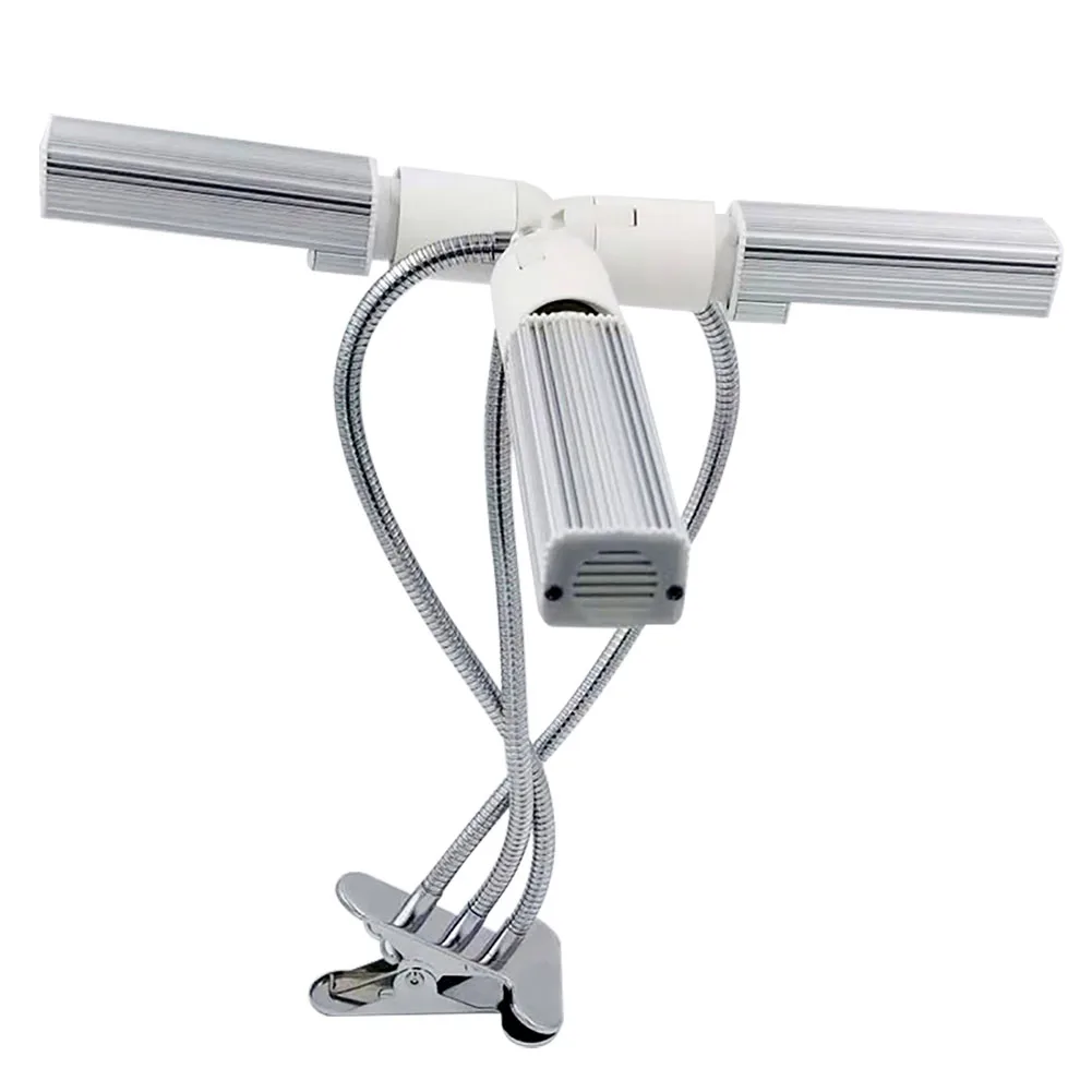 

E27 Bulb Full USB Super Bright Flexible Fruiting Plant Light Indoor Gooseneck Seedling Clip 132 LED Blooming Sunlike Grow