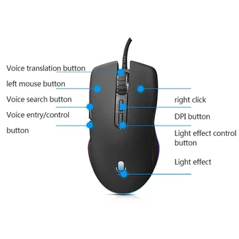 

Translation Smart Mouse Voice Input Searching Game Mice Intelligent AI Mouse DU55