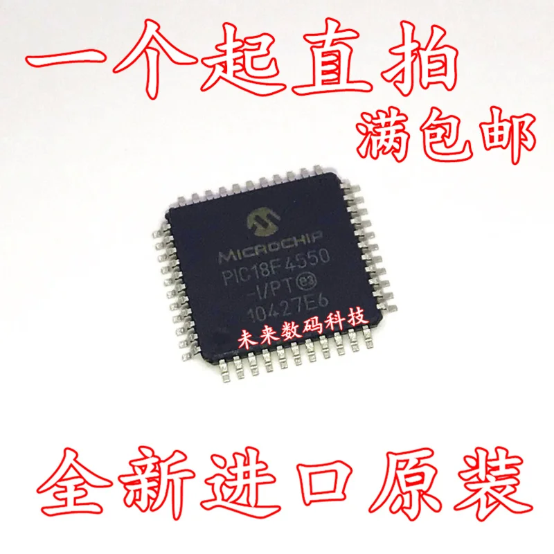 

10pcs/lot PIC18F4550-I/PT QFP44 PIC18F4550-I
