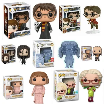 

POP Harri Potter with hedwig Moaning Myrtle Madame Maxime RITA SKEETER FILCH&MRS.NORRIS Vinyl Figure Collection Model Toy gifts