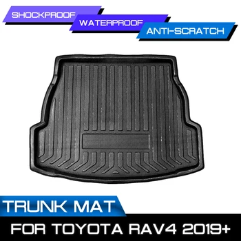 

Luggage Tray Floor Carpet For Toyota RAV4 2019+ Car Rear Trunk Boot Liner Cargo Mat Mud Protector Replacement Car Accessories