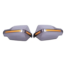 Универсальный 1 пара мотоцикл Водонепроницаемый Рукавицы защитные узор рук охранники PC пластик с винтовыми аксессуарами