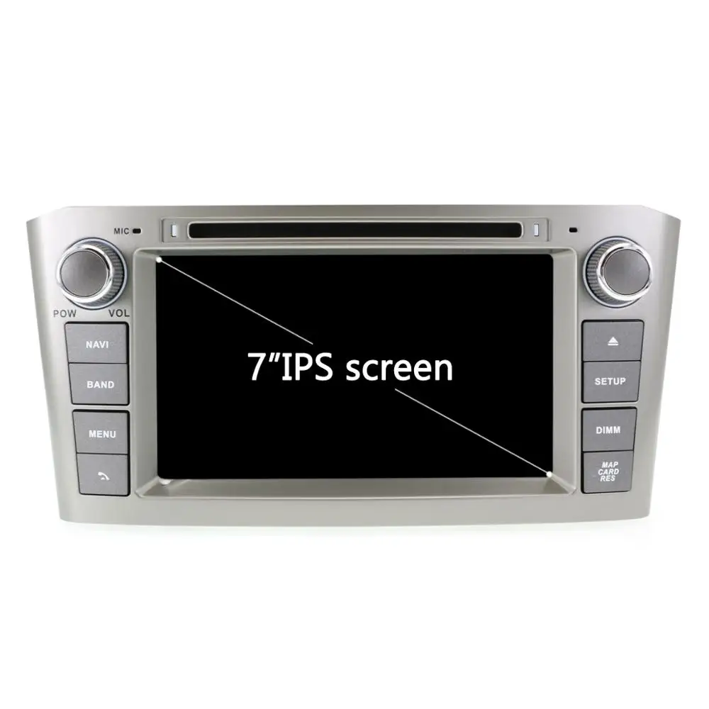 Android 9.0 Car DVD Player GPS Navigation For Toyota Avensis 2002-2008 T250 radio multimedia headunit 2 din recorder free map
