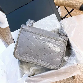 

Hiboom 2020 Sheepskin Handbag Soft Leather Shoulder Brand Design