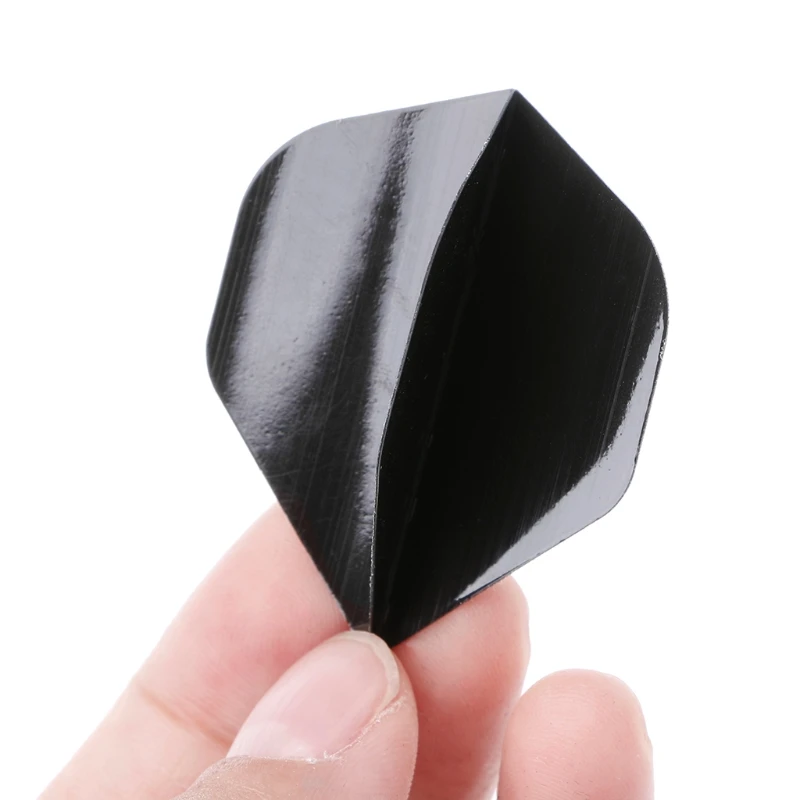 30 Pcs High Quality Simple Pure Black Pet Dart Flights Xxuf Darts AliExpress