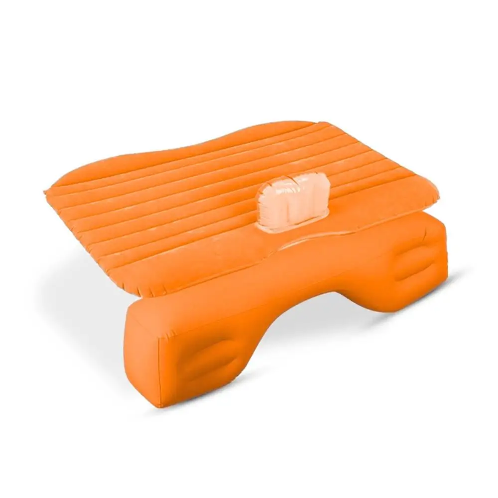 Автомобиль матрац кровати путешествия заднем сиденье автомобиля крышка надувной матрас - Название цвета: orange