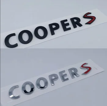 

Rear Trunk Badge emblem Letters logo Sticker for MINI Countryman Coopers Full body leafboard decorative sticker Accessories