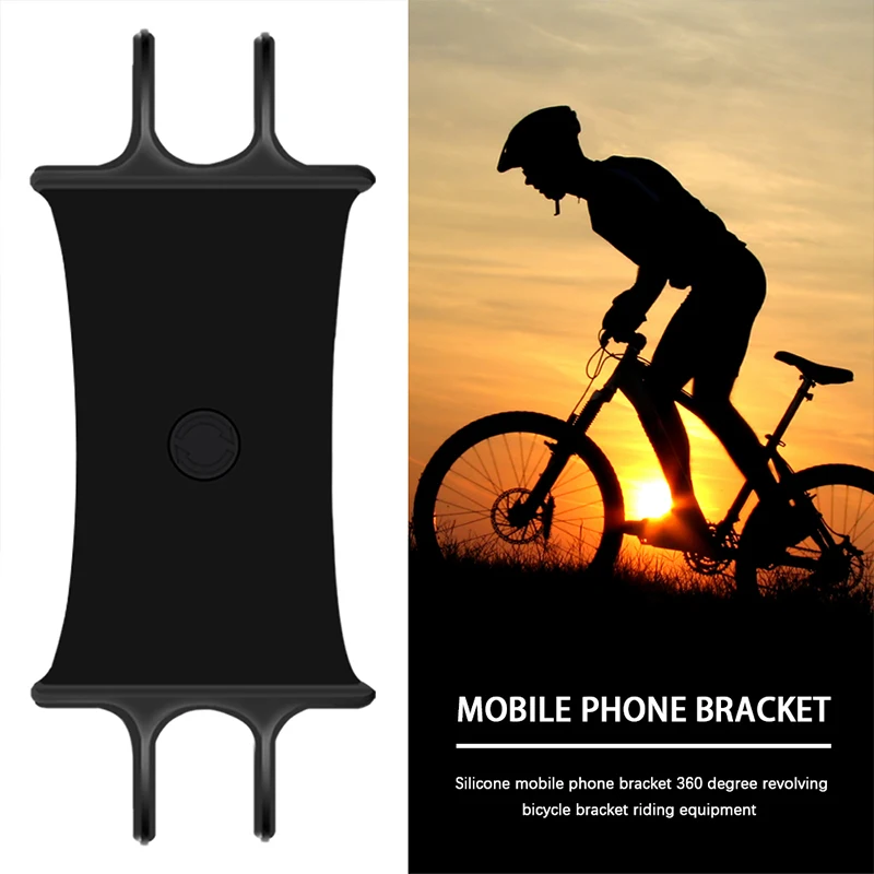 

Driving mobile phone bracket for iPhone Samsung universal mobile phone bracket bicycle handlebar clip bracket GPS bracket