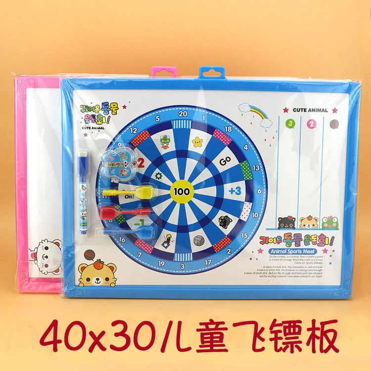 

CHILDREN'S DAY Children Students Painting Graffiti Magnetic Writing Board Word Darts Double-Sided Whiteboard Toy Kindergarten Bi