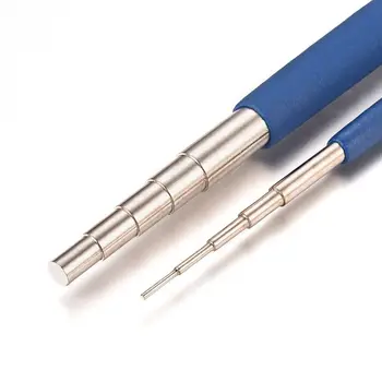 

2Pcs 10 Size Wire Ring Wrapping Step Mandel Loop Jump Metal Jewelry Forming Tool H37C