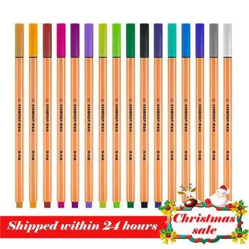 

25pcs Germany 88 fiber pen 0.4mm fine sketch needle technical pen multifunction ink gel pen marker For Art Supplies
