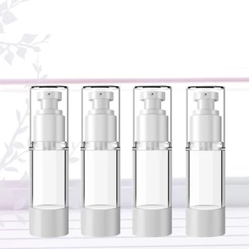 

4pcs 30ml Travel Airless Bottle Pump Empty Spray Cosmetic Vacuum Lotion Bottles