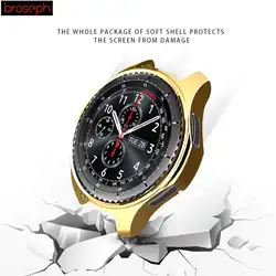 ТПУ защитный чехол для samsung gear S3 Ультратонкий Тонкий чехол для samsung Galaxy Watch S3/S4 46 мм Смарт-часы аксессуары