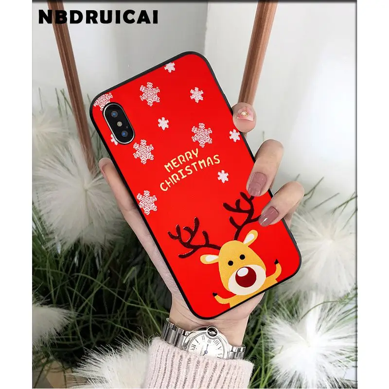 Merry Christmas Deer Print