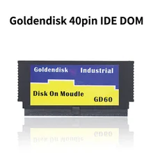 Goldendisk 40pin IDE DOM 4GB SSD диск на модуле PATA 40PIN Встроенная промышленная система Загрузочная карта Внутренняя до 32GB