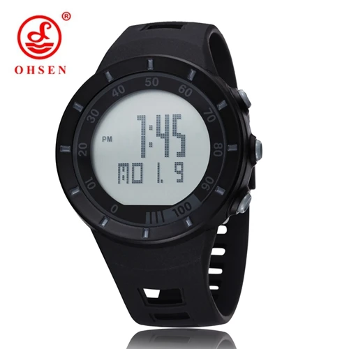 Black Цифровые женские наручные часы reloj mujer модные желтые водонепроницаемые спортивные женские часы секундомер Электронные Силиконовые часы с подсветкой часы - Цвет: Black