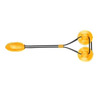 

Pet Training Toys for Dog Rope Ball Pull Toy Double Suction Cup Chew Tug Toys