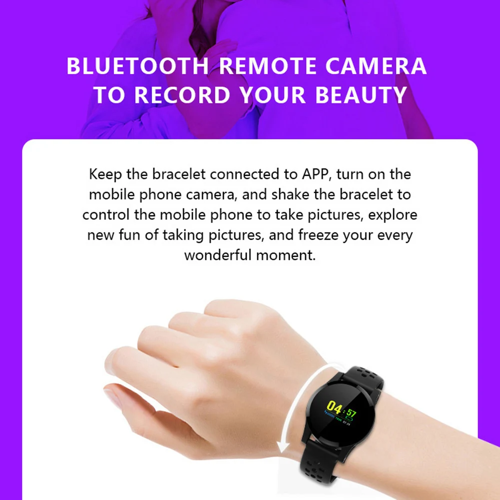 Спортивный Браслет Смарт IP67 Водонепроницаемый фитнес Bluetooth подключение Android ios система монитор сердечного ритма шагомер часы