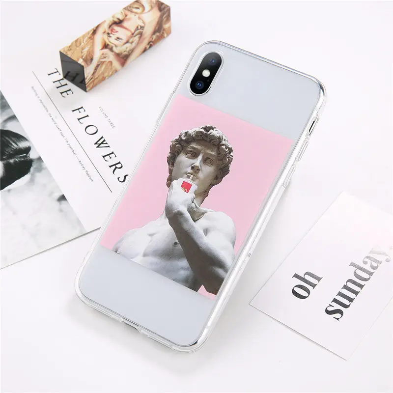 6428 Чехол для телефона Moskado, для пар, для iPhone 6, 6 s, 7, 8 Plus, 5S, SE, с надписью Love, прозрачный, художественный, для iPhone X, XR, XS, Max, мягкая задняя крышка из ТПУ - Цвет: 6428
