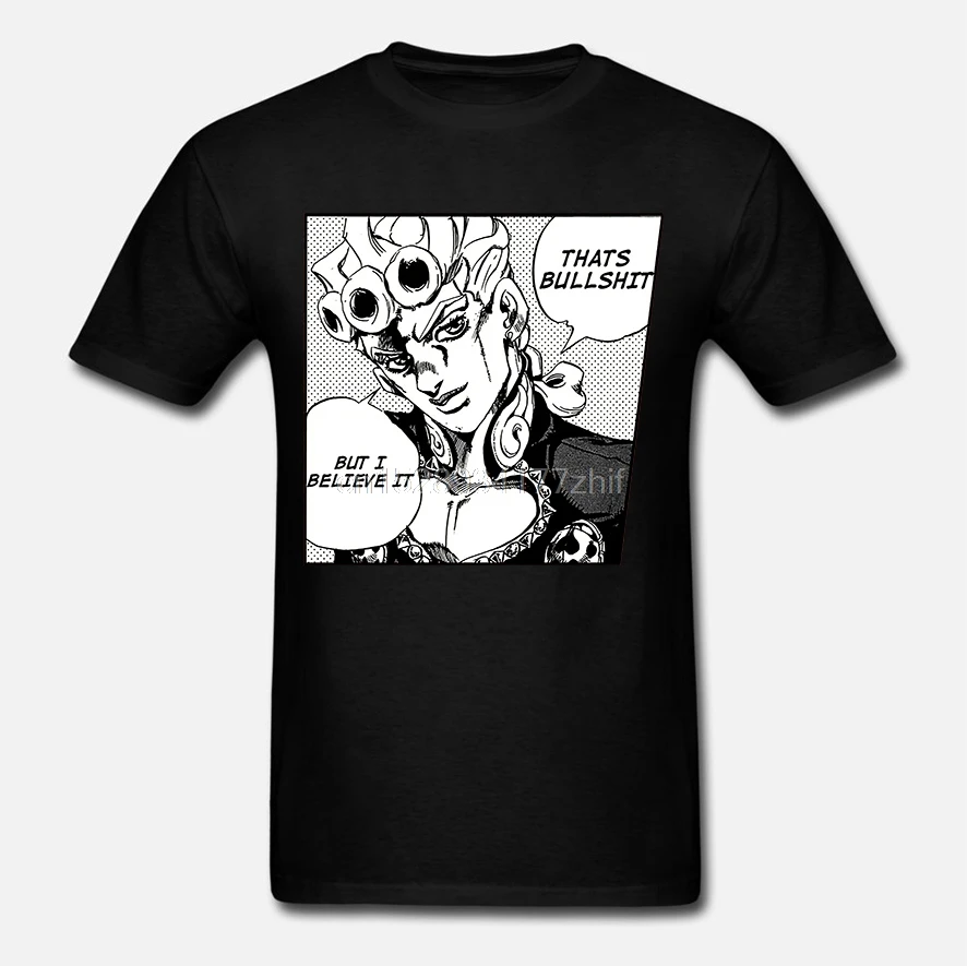 Эта фигня футболка jjba jojos Необычные Приключения манга Джорно Джованна венто aureo |