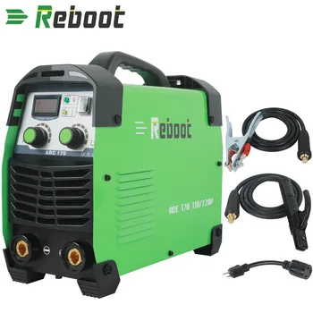 

REBOOT ARC170 DC Inverter ARC Welder 110/220V MMA IGBT Welding Machine Beginner Light weight Efficient welding EU/US plug welder
