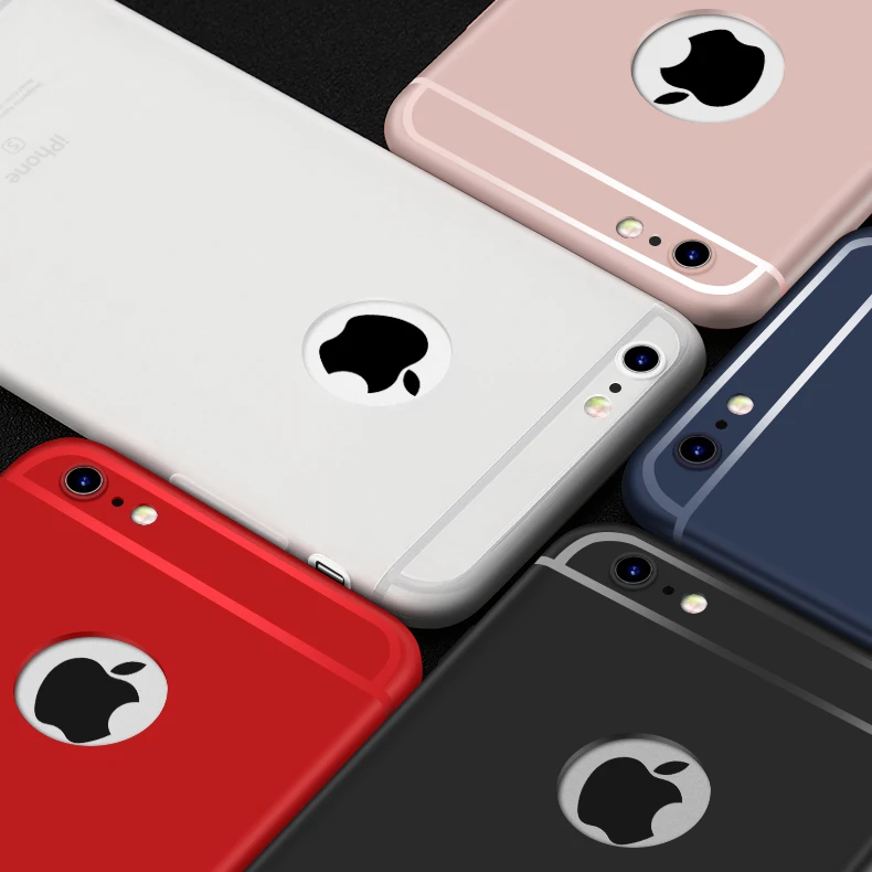 Чехол для iPhone 7 чехол 6 роскошный ультратонкий из силикона и тпу 5 6s se 8 Plus X чехлы