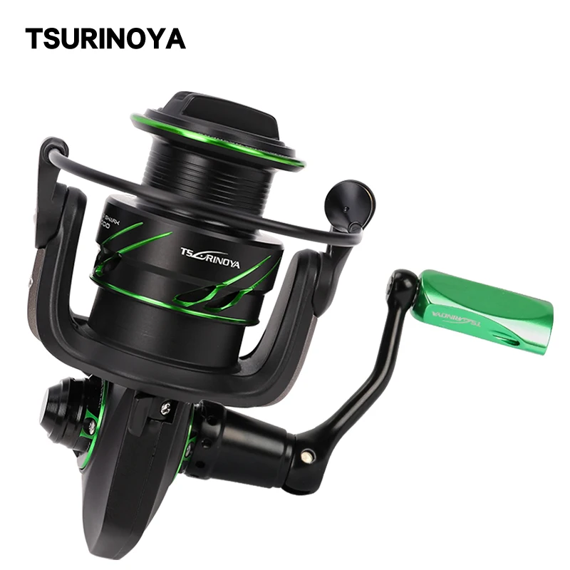 TSURINOYA новая спиннинговая Рыболовная катушка FLYING SHARK 2000 3000 11 + 1BB 6 2: 1 | Отзывы и видеообзор