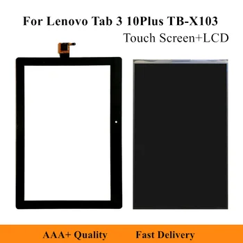 

Free Shipping For Lenovo Tab 3 Plus TB-X103F TB-X103 Touch Screen Digitizer + LCD Display Replacement