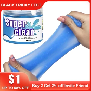 

Keyboard Super Clean Stick Dust Gel 60ml Super Auto Car Cleaning Pad Glue Magic Eraser Clean Tool