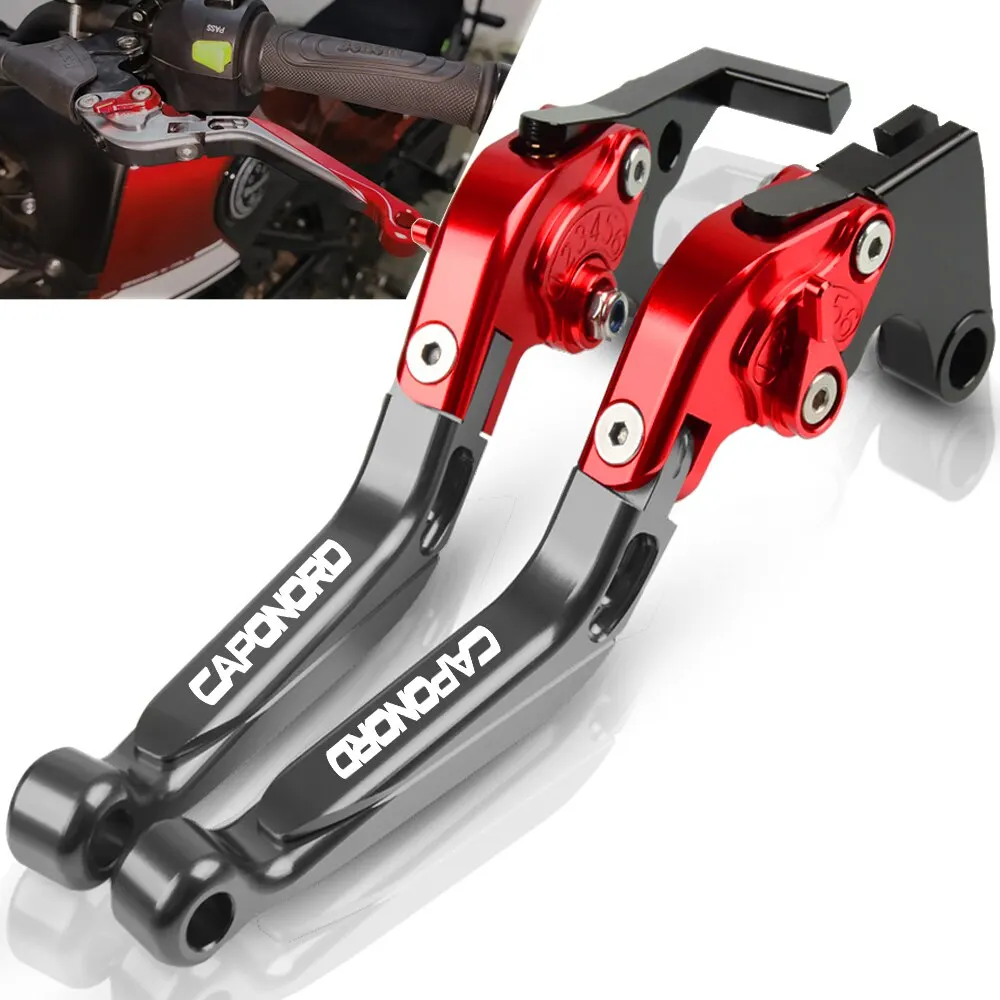 

Motorcycle Accessories CNC Adjustable Foldable Extendable Brake Clutch Levers Handle FOR Aprilia CAPANORD 1200 2014 2015 2016
